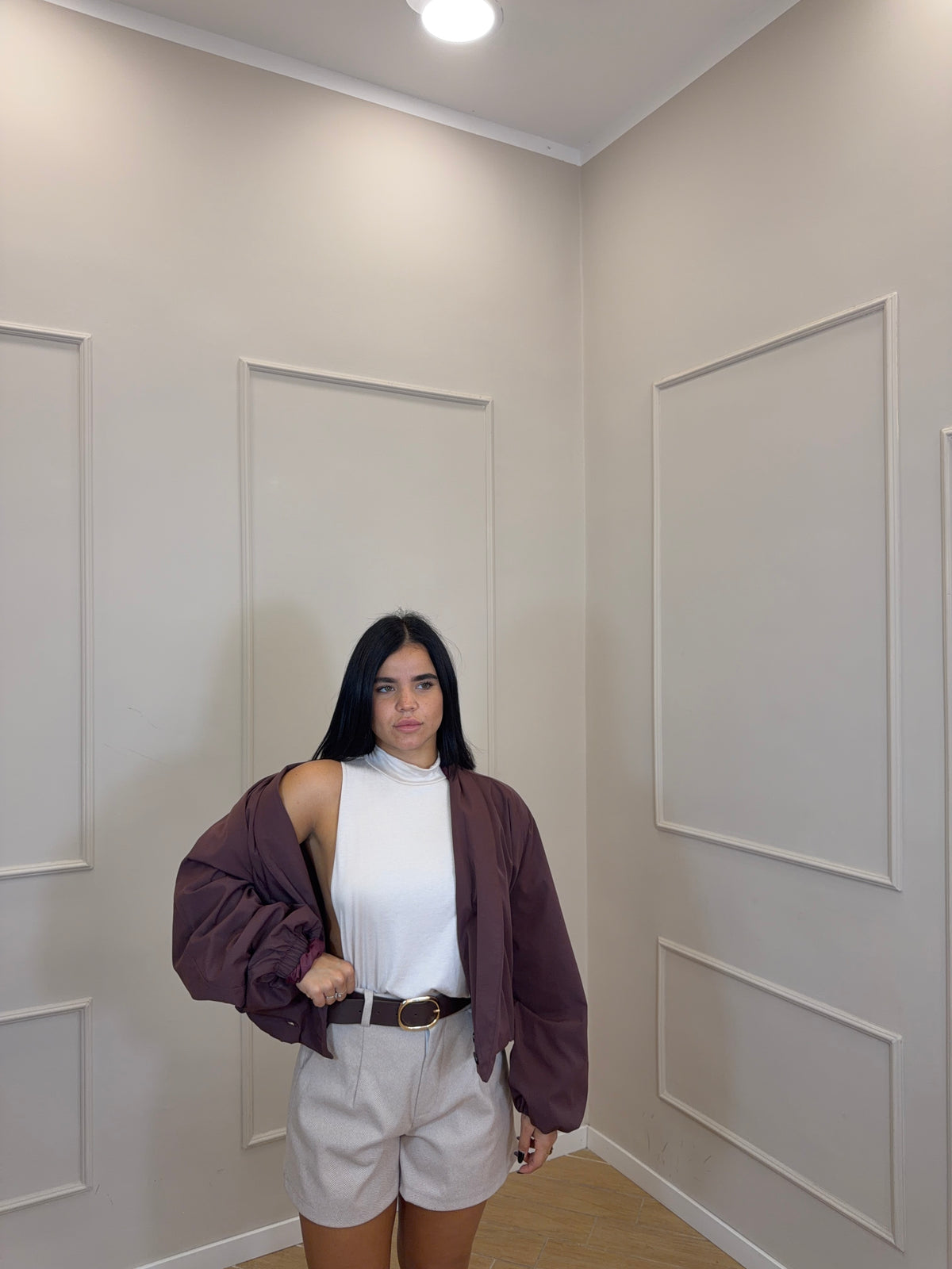 Pantaloncino con cinta