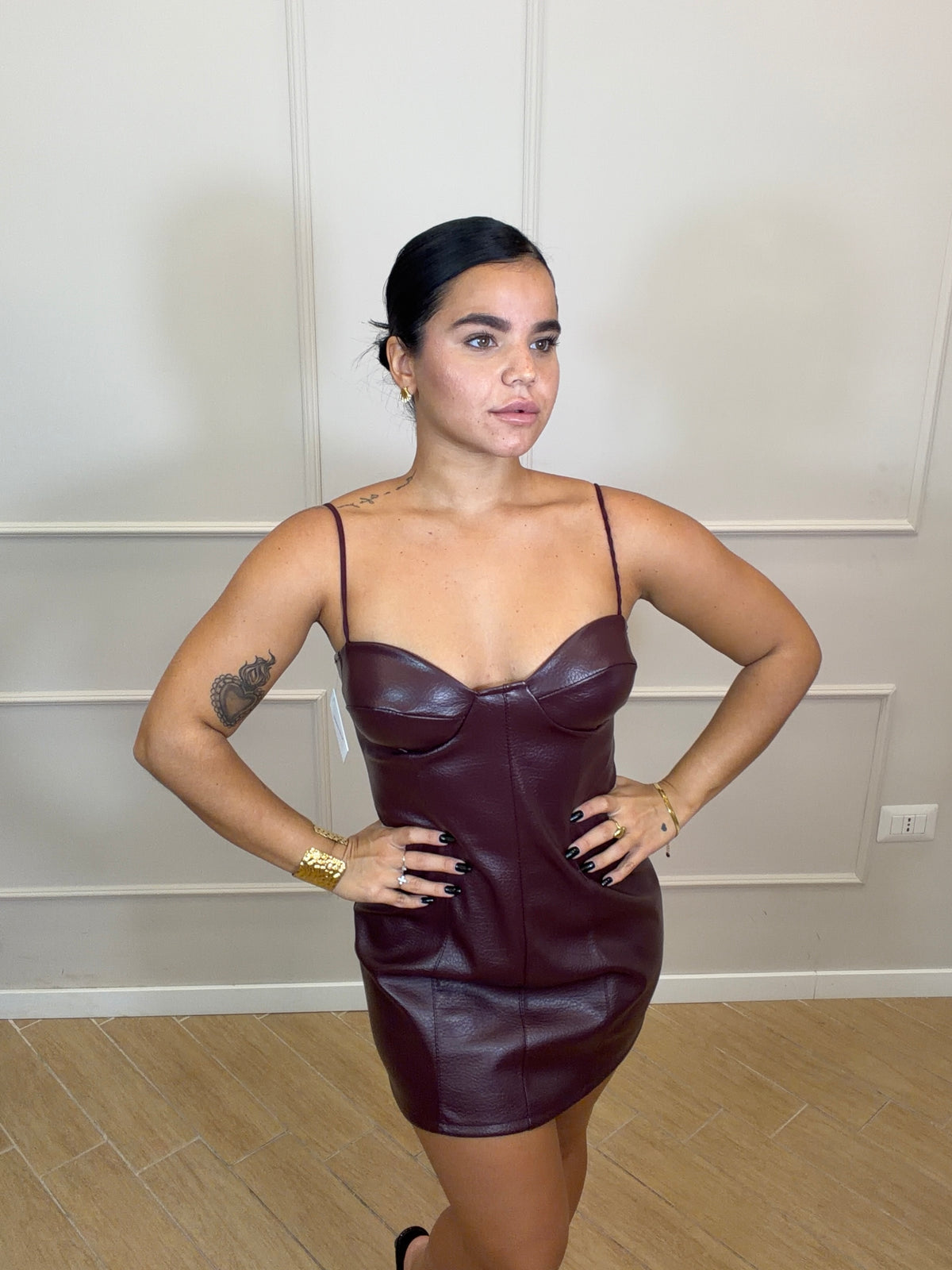 Dress ecopelle