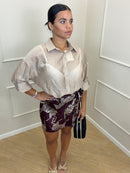 Camicia velata