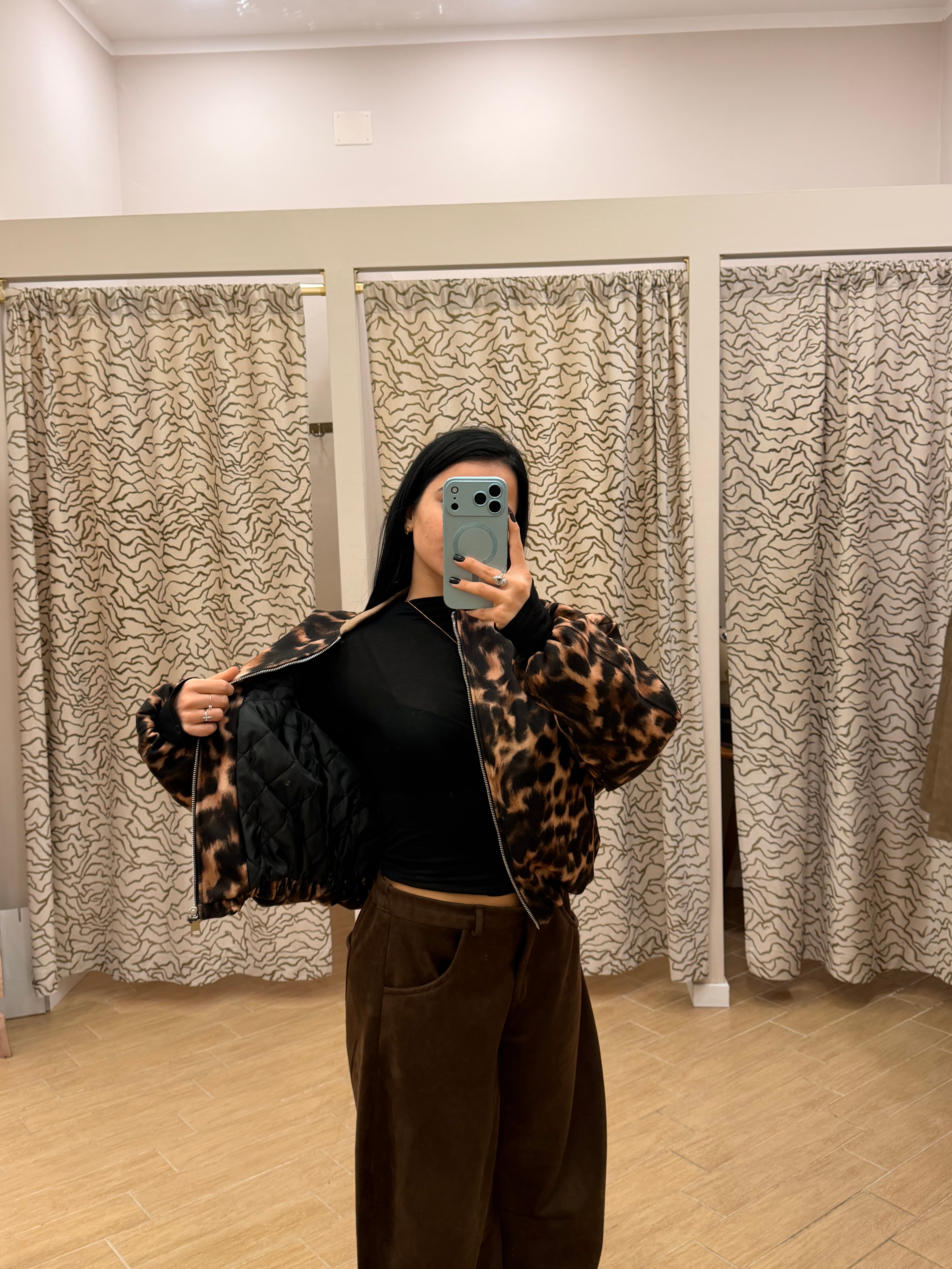 Giubbotto Leopordato