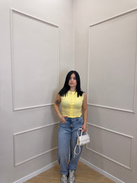 Jeans Balloon lavaggio semi scuro