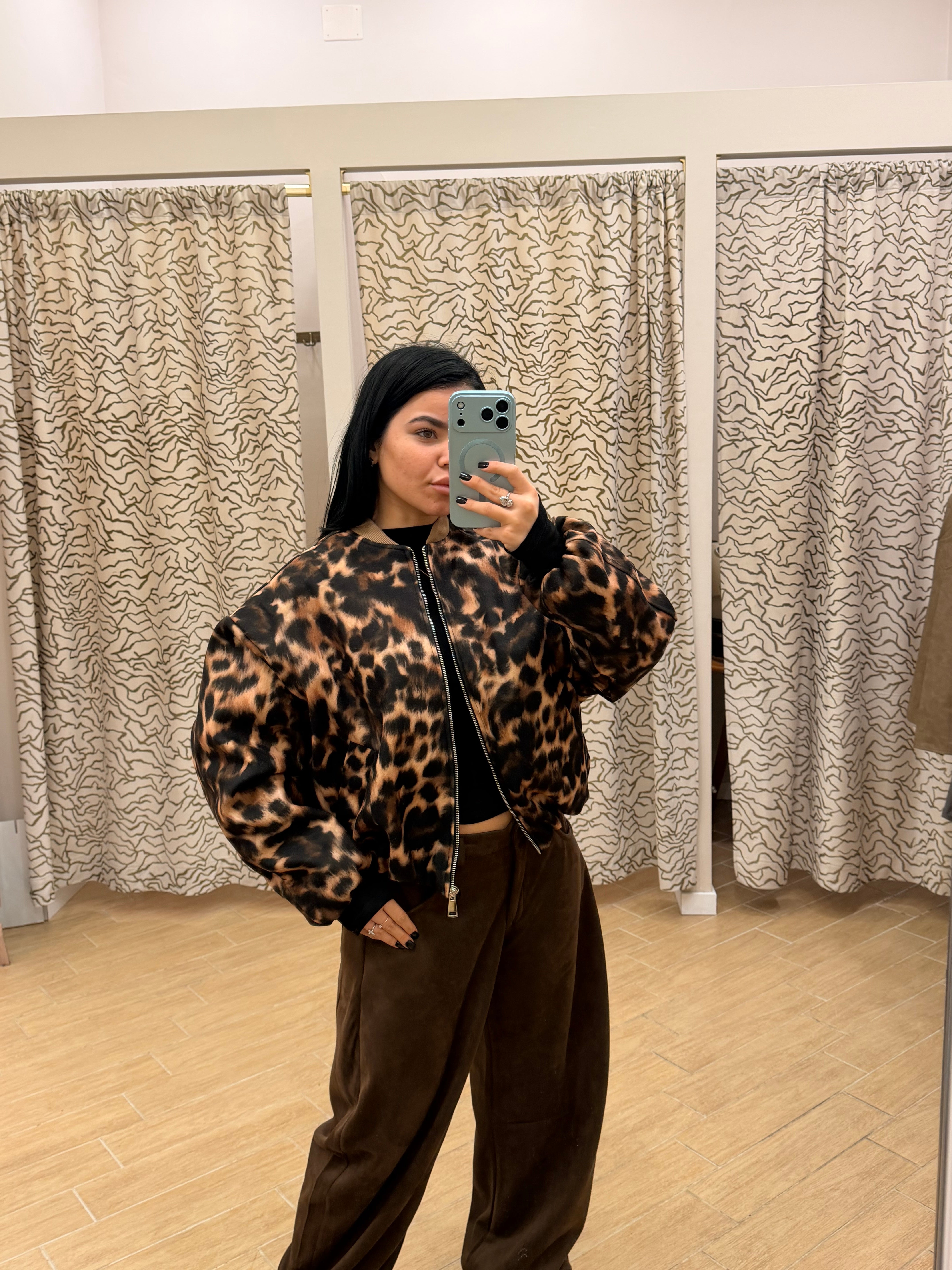 Giubbotto Leopordato