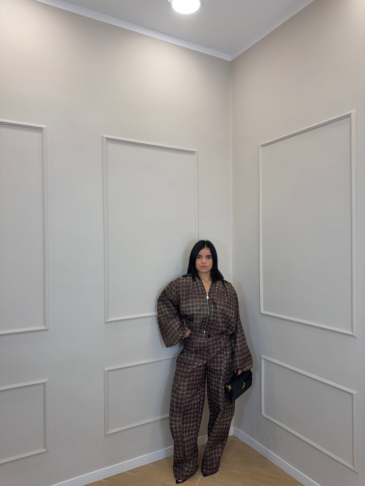 Pantalone quadretti