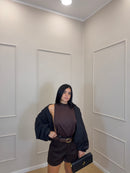 Pantaloncino con cinta