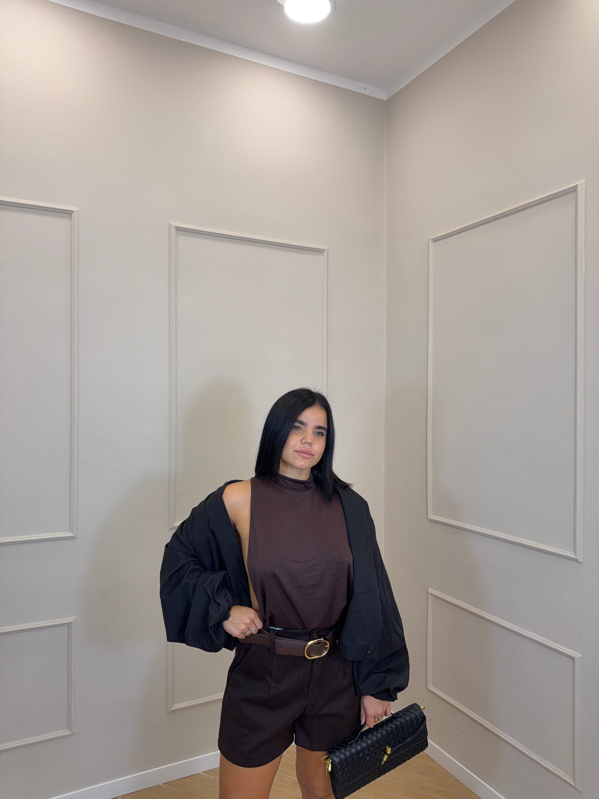 Pantaloncino con cinta