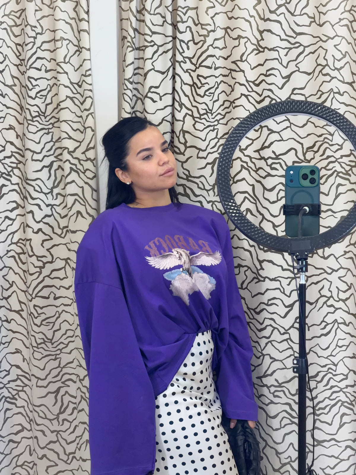 Shirt unicorno barock and roll