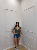 Pantaloncino denim