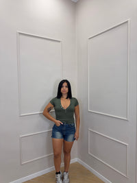 Pantaloncino denim