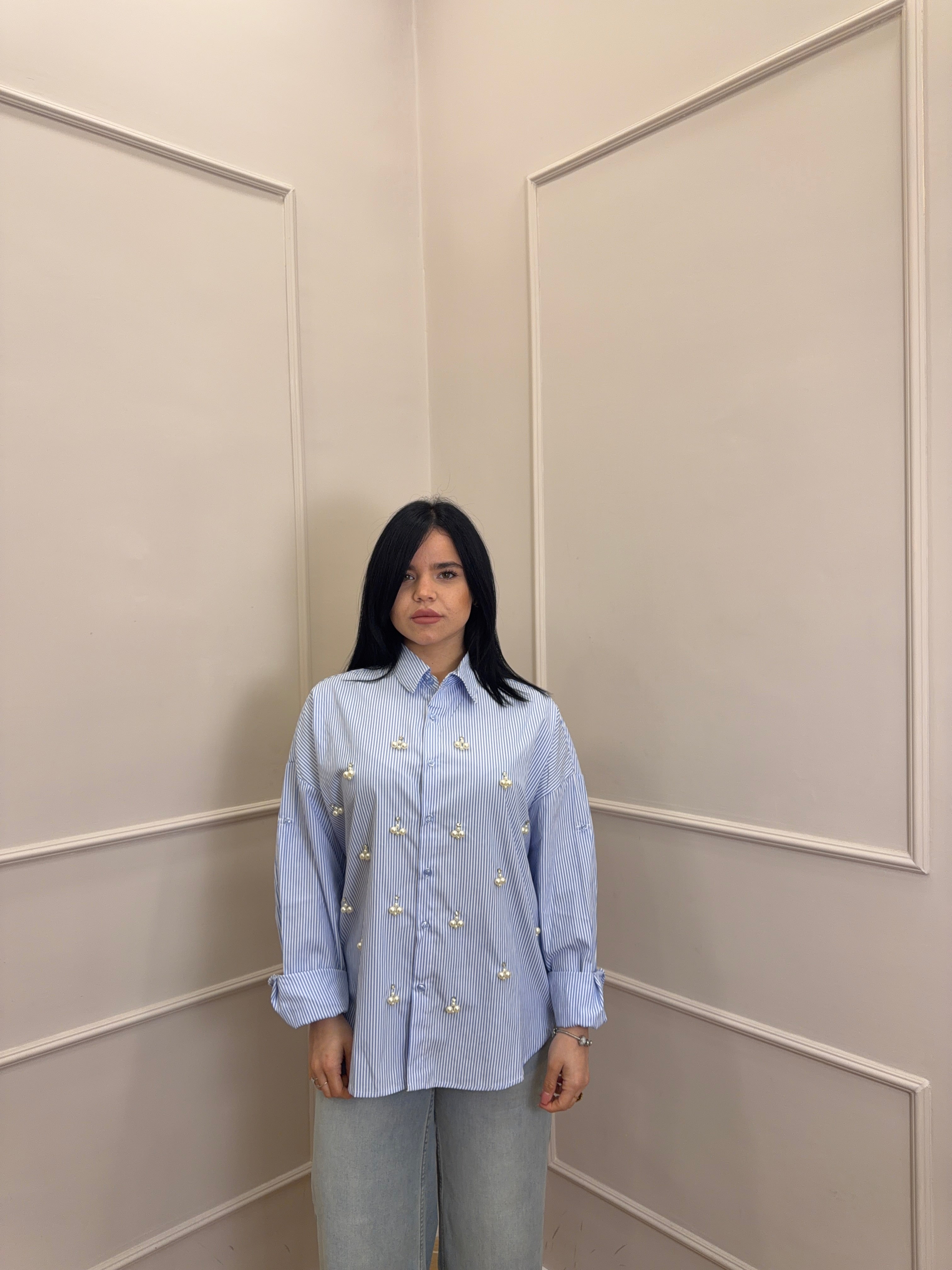 Camicia Perline
