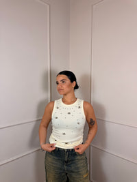 Canotta diamante