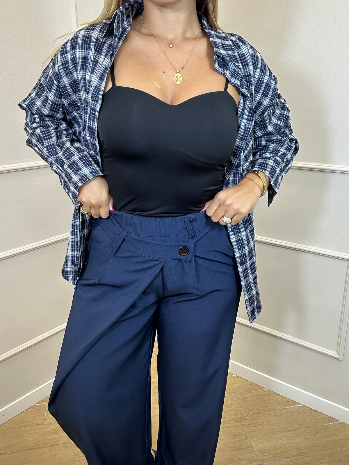 Pantalone blu