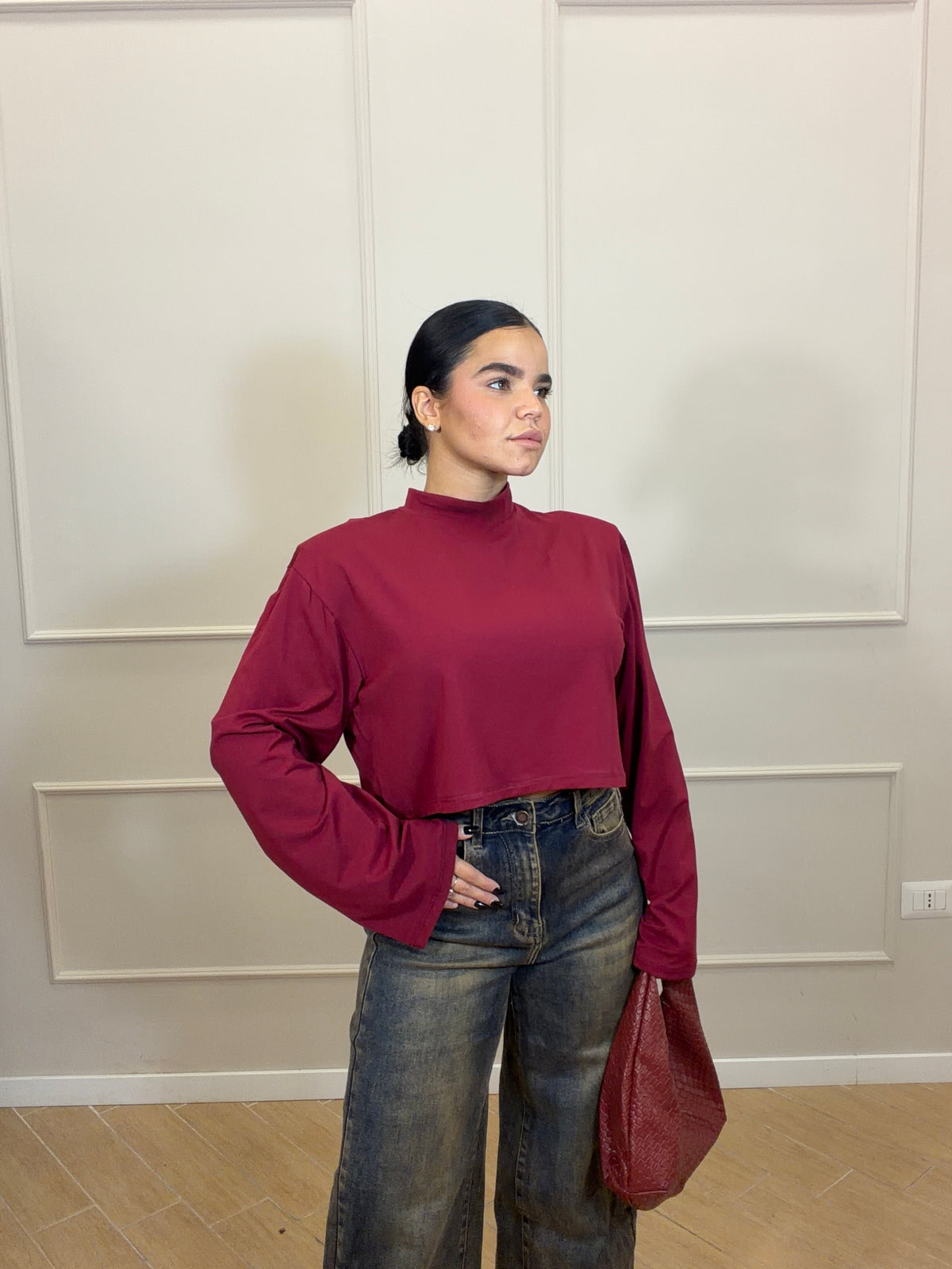 Maglia cropped