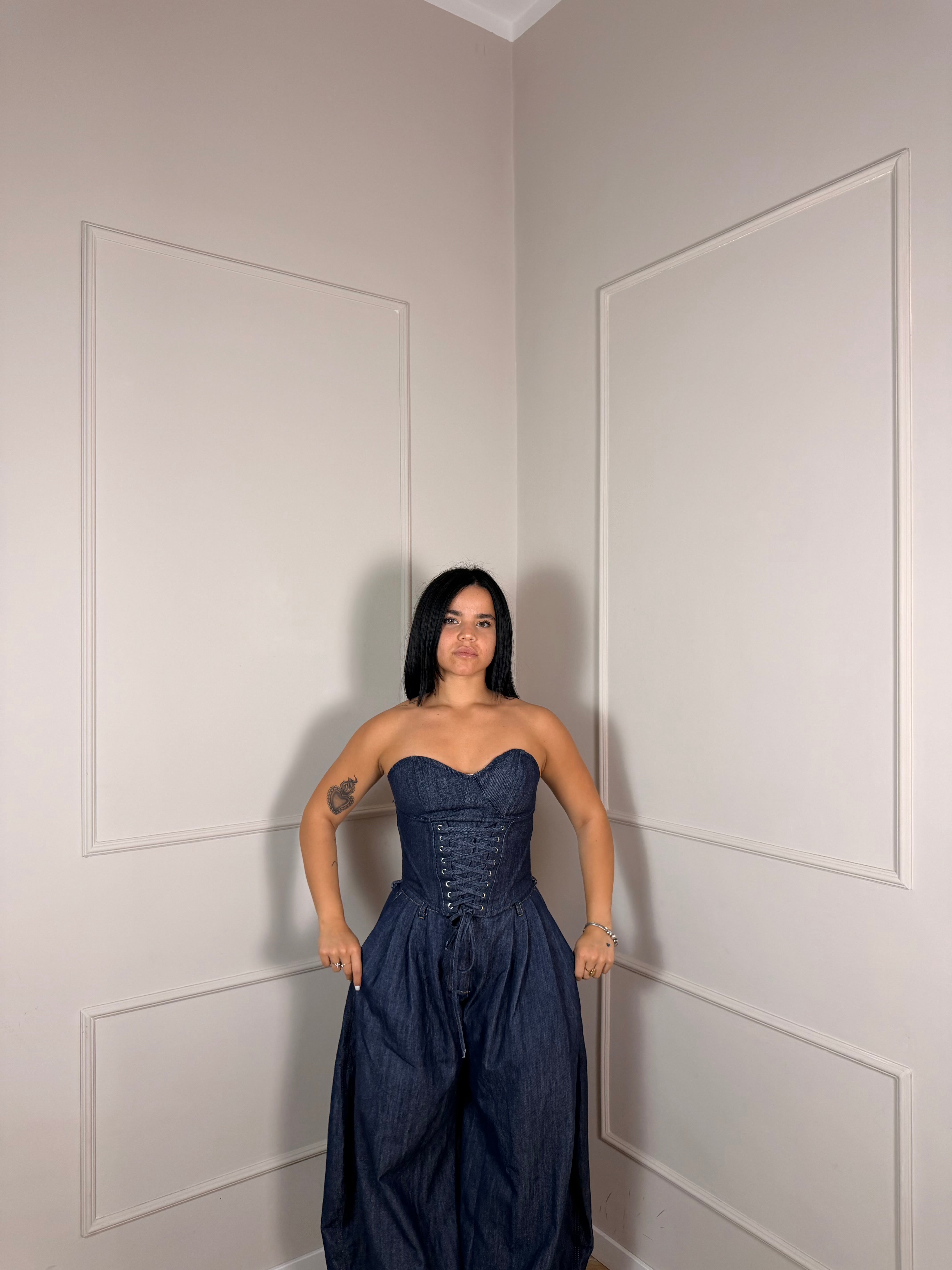 Corpetto Denim