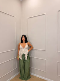Pantalone simil lino
