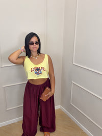 Pantalone simil lino