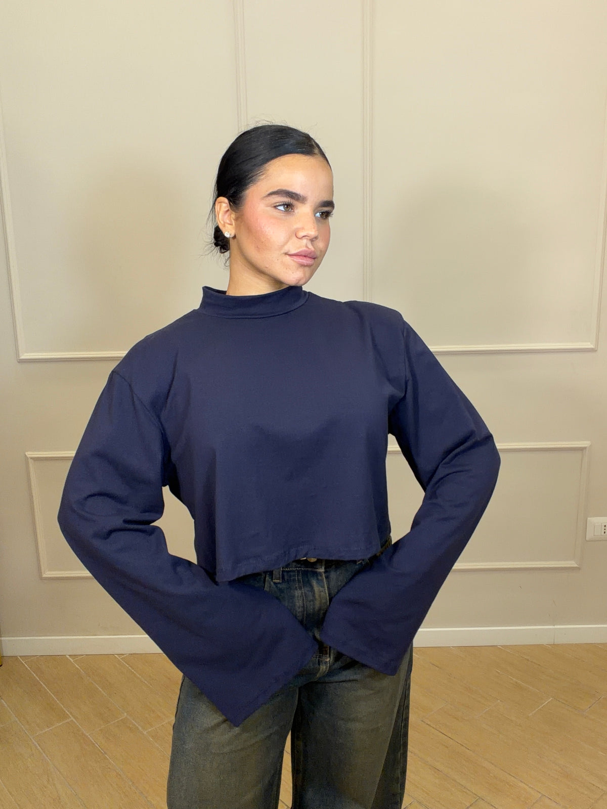 Maglia cropped