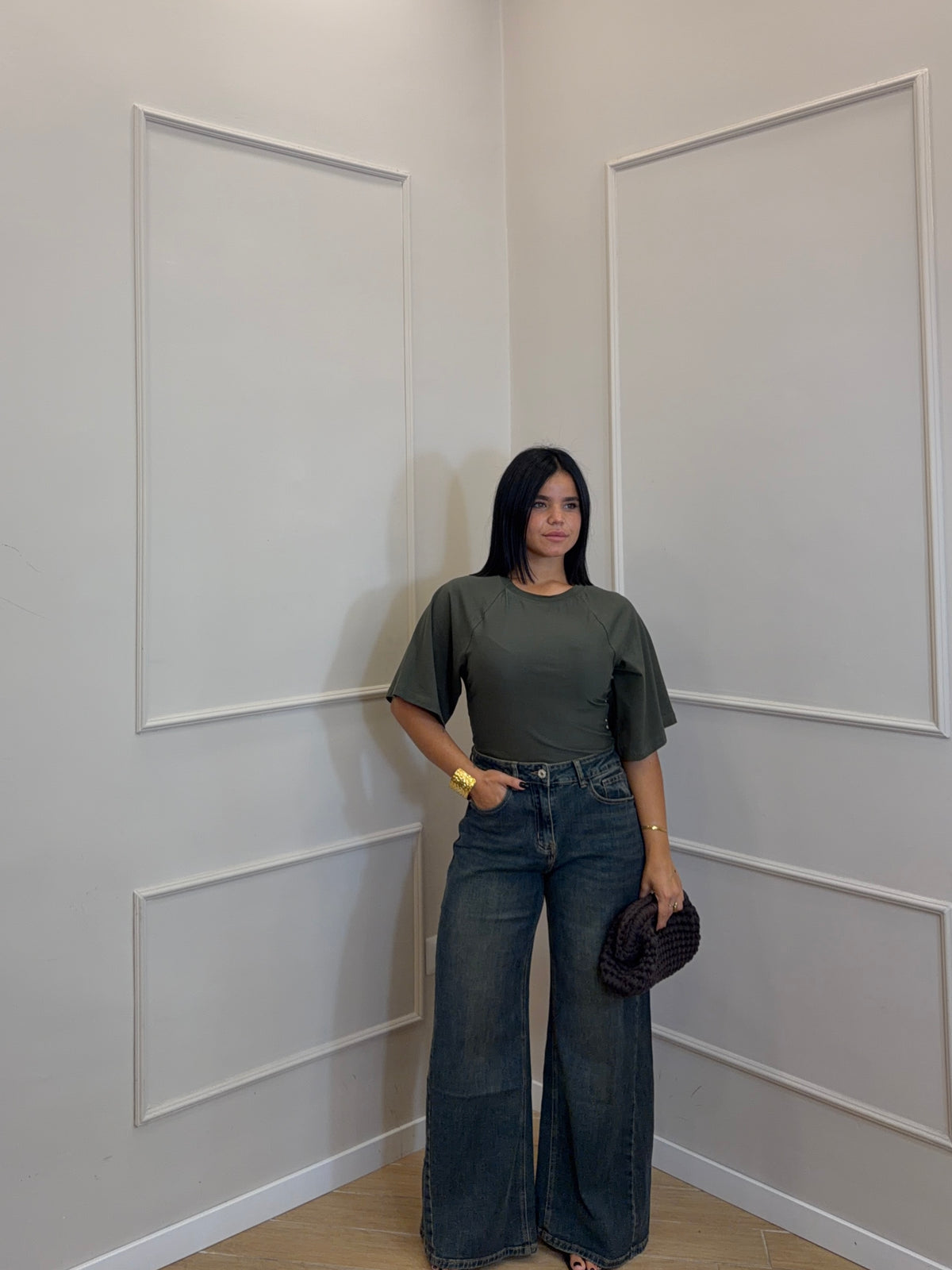 Jeans wide leg