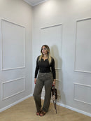 Jeans doppia chiusura