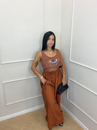 Pantalone simil lino