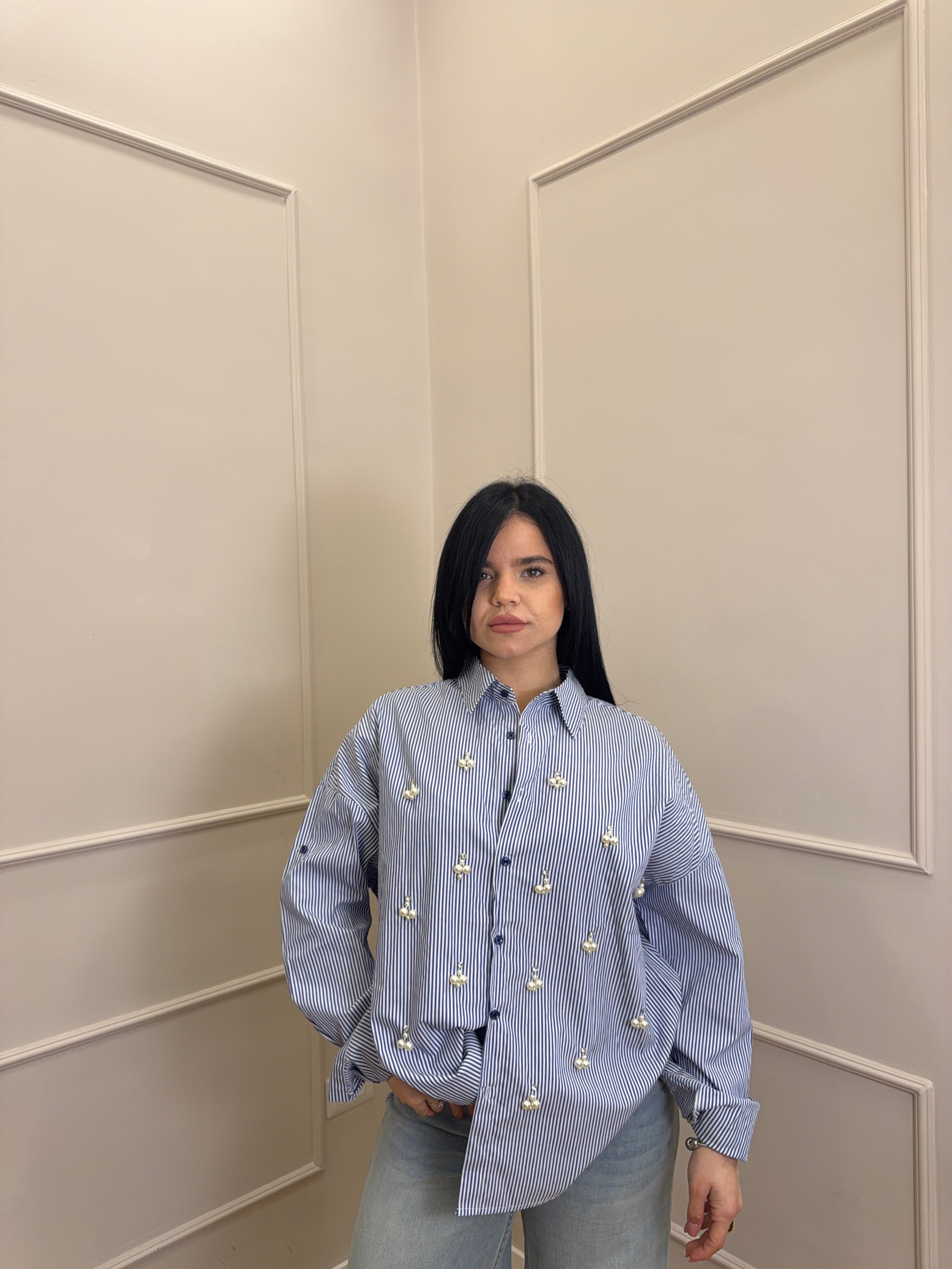 Camicia Perline