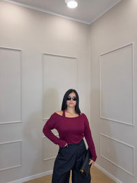 Maglia+ canotta semivelata
